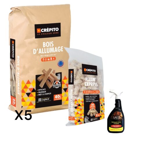 Pack Maxi - Stock Allumage Complet | Bois Combustibles 06